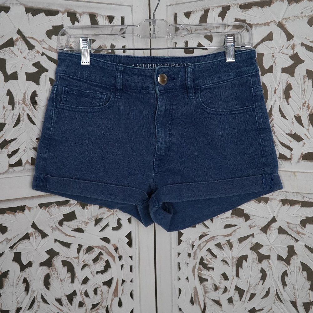 American Eagle | Navy stretch shorts